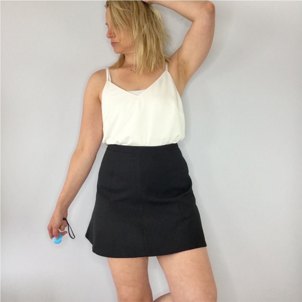 J. Crew a-line mini skirt